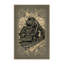 Tapis oriental brun doux et moelleux à motif de train armé Eckart-1255954886