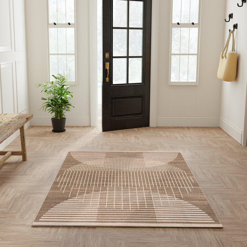Tapis d'intérieur Mid-Century George Oliver Jeffs, Rectangle 9 pi x 12 pi