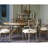 Buckingham Walnut Round Solid Wood Base Dining Table