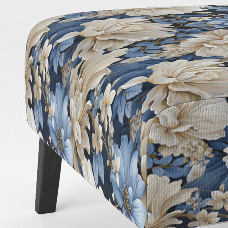 Fauteuil de chambre Blue Vintage Romance