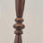 White + Nut-brown Fabric + Solid Wood Free form Floor Lamps