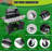 4-Burner Propane Grill  With Side Burner, Lid, Wheels