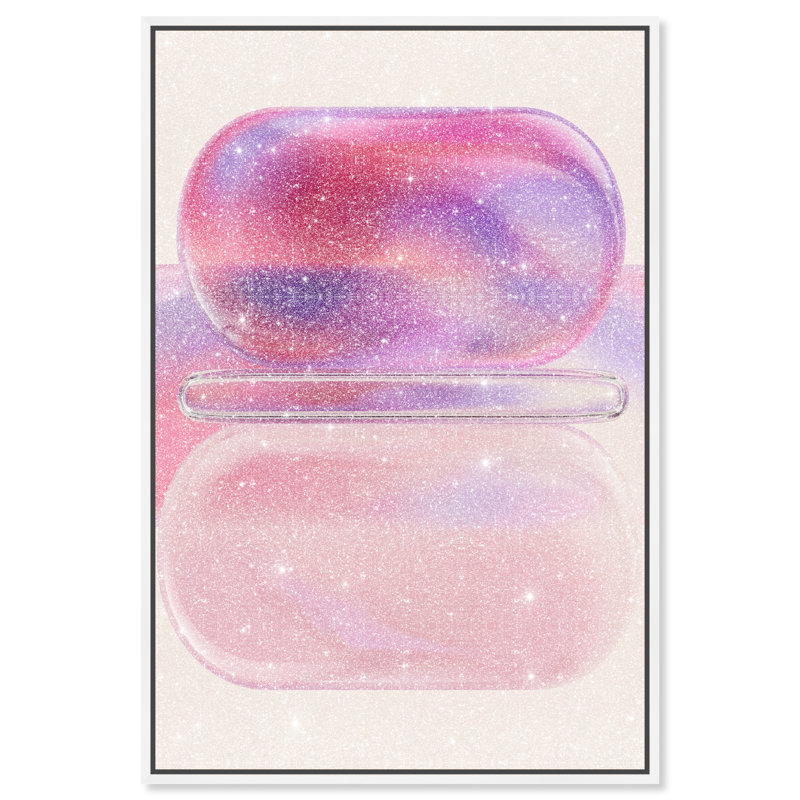 Balanced Harmony Print by Oliver Gal, 31"H x 21"W, White Floater Frame