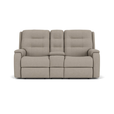 Asher 60" Upholstered Power Reclining Loveseat