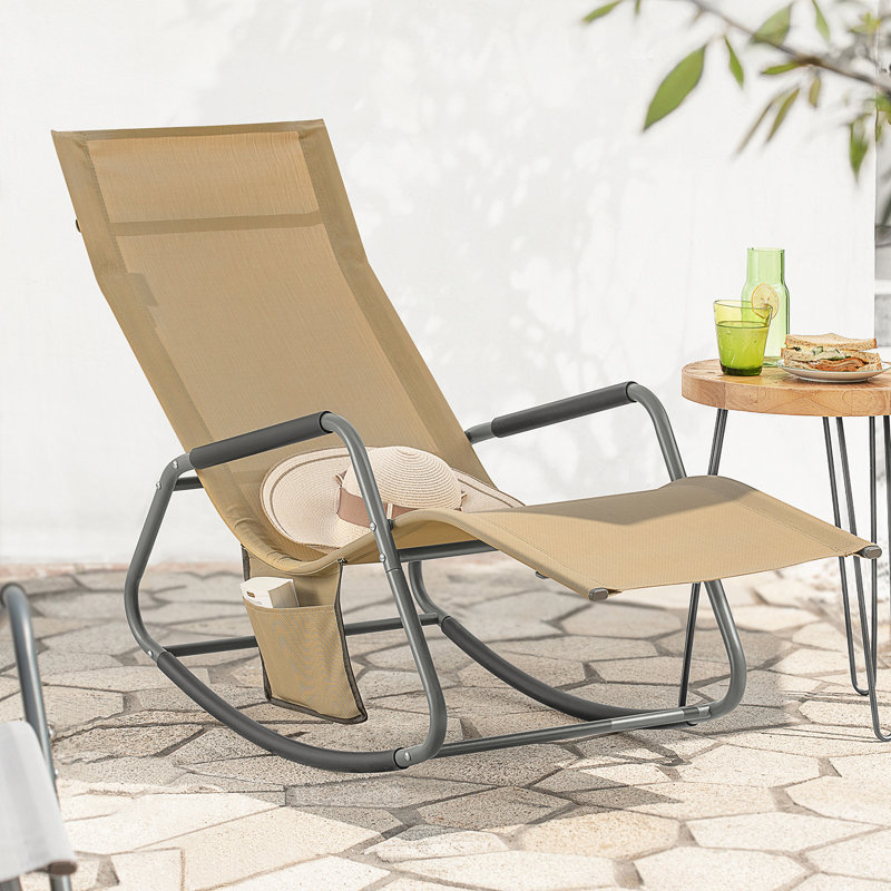 Horance Single Chaise, Yellow