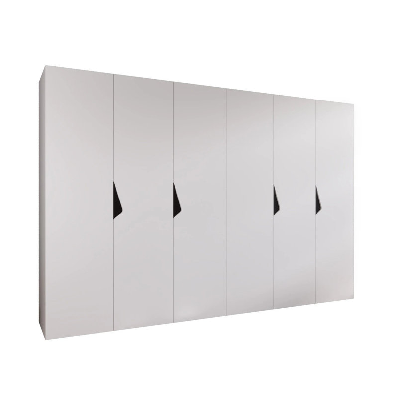 Manufactured Wood Wardrobe, White