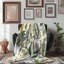 Couverture Old-World Blooms - 1 pièce Sherpa Premium-101262868