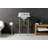 Kingston Brass Edwardian 19-Inch Carrara Marble Console Sink with Brass Legs (8-Inch, 3-Hole)-125783084-125783087