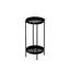 2 Tiers Tall Plant Display Storage Shelf Table, Plant Stand for Bathroom Office-2126579012