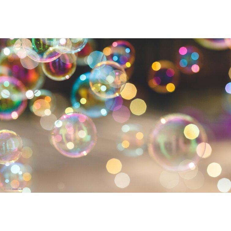 Schreibtischunterlage Shimmering Bubbles