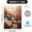 Impression sur toile Cozy Autumn Village Red Hearts - Urban Studio-1751174700
