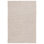 Tapis beige en laine / coton tissé à la main Vermont
