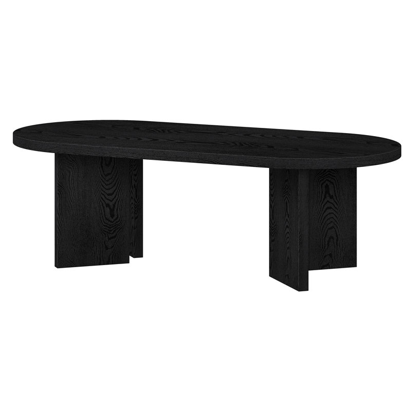 Mylia Sled Coffee Table, Black