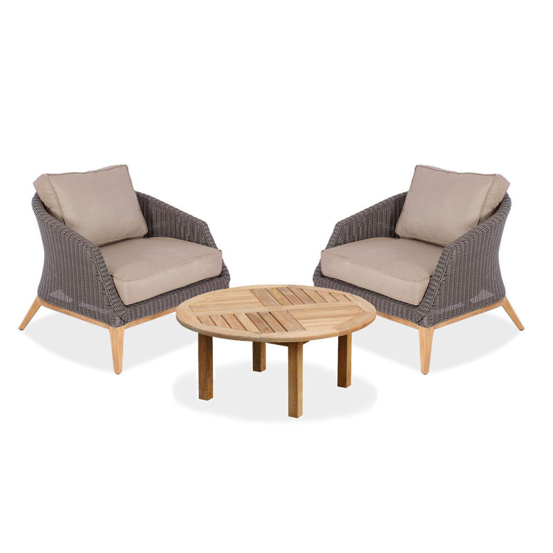 Classic Teak 40" Round Coffee Table