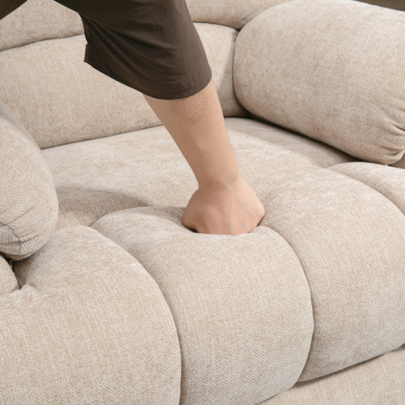Fauteuil inclinable électrique en chenille de 23 po de large et à dossier haut avec massage par vibration à 8 points et chauffage lombaire