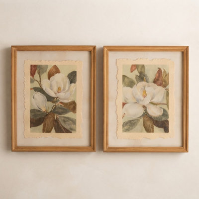 2-Piece Traditional Framed Wall Art Set