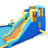 Joyldias Extra Large 3 Slides Inflatable Bounce House With Water Balloon, 680w Air Blower 3 Slides Bouncer Castle Playhouse With 2 Splash Pool