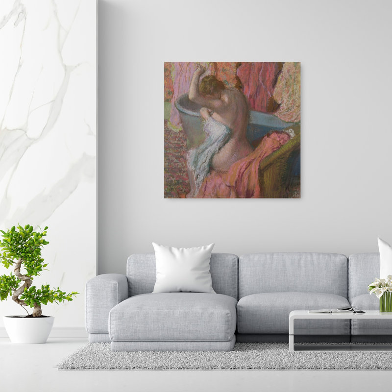 Bather, 1899 Impressionist Abstract Contemporary Wall Art Print, 121.92cm H x 121.92cm W