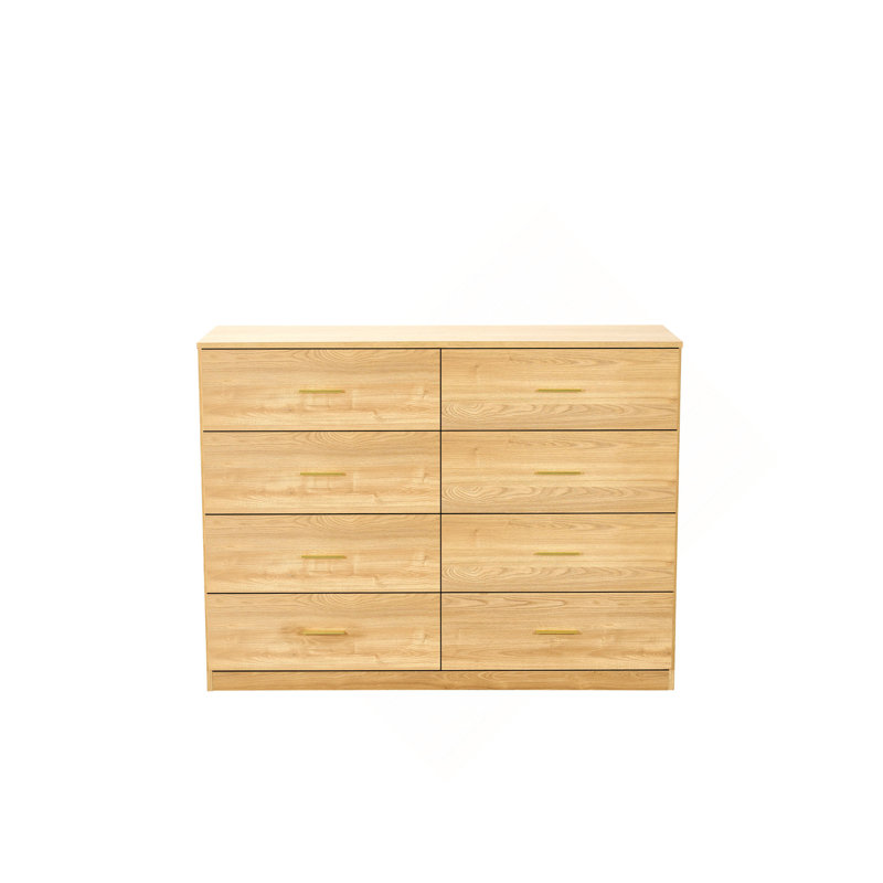 Commode à tiroirs moderne pour chambre à coucher - Vaste commode de rangement, robuste et sécuritaire