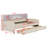 Upholstered Platform Bed With Storage And Drawers-1799692923