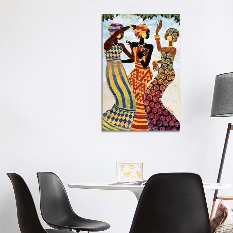 Celebration by Keith Mallett - Painting on Canvas, 66.04 cm H x 45.72 cm W x 3.175 cm D, Wrapped Canvas