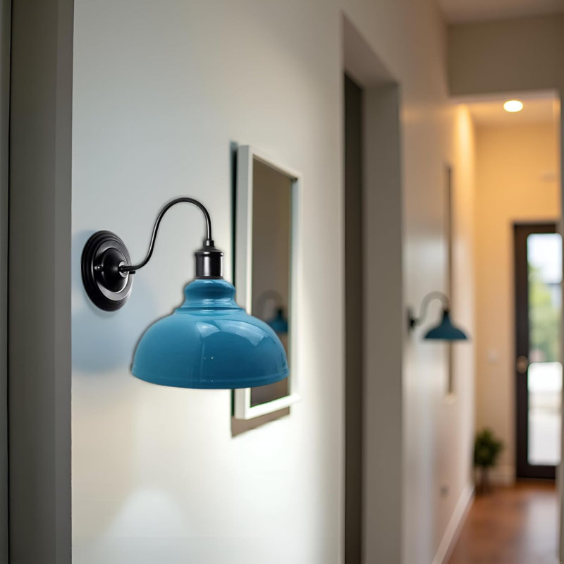 Armed Sconce, Blue