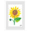 Yellow Sunflower by Eric Carle - Painting-625837618