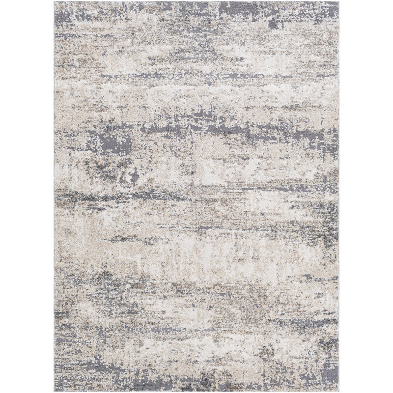 Aderyn Abstract Indoor Rug, Rectangle 6'7" x 9'