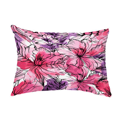 Coussin lombaire intérieur / extérieur Zentangle