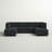 Heger Upholstered U-Shaped Sectional Reversible-1792156074