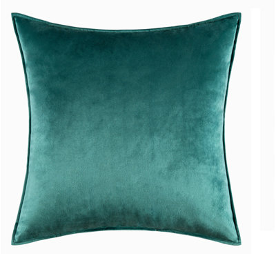 Plain Velvet Reversible Throw Pillow