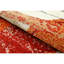 High-Quality Hand-Knotted Red/Black/Gray Area Rug-69961528-124928898