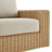 Emery Patio Wicker Outdoor Sofa with Cushions