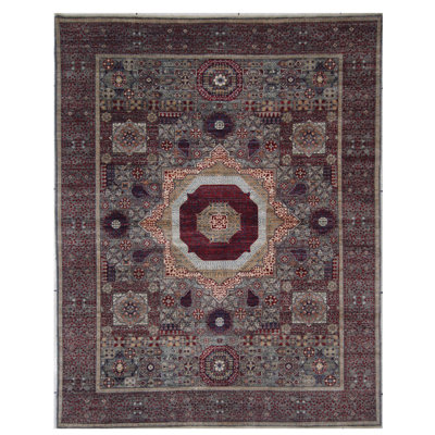 One-of-a-Kind 7'11" X 9'11" Hand Knotted Area Rug