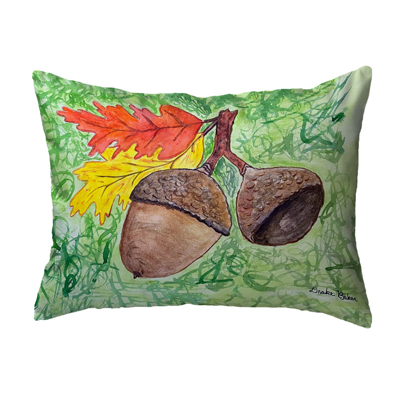 Coussin lombaire rectangulaire intérieur / extérieur Drake's Acorns