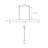 Quilla 1 - Light Matte Black LED Kitchen Island Pendant