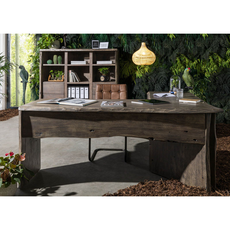 L-Shape Desk, Grey