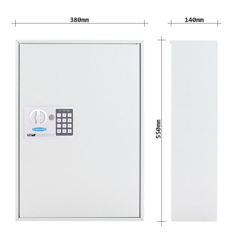 Metal Wall Organizer with Key Hooks