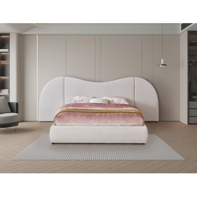 Hyrup Upholstered Panel Bed