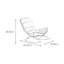 Chaise berçante élégante, confortable et décontractée-102515166