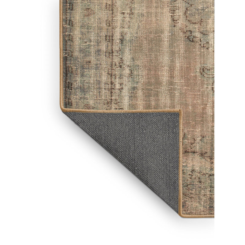 Tapis oriental beige / brun, Rectangle 6 pi x 9 pi