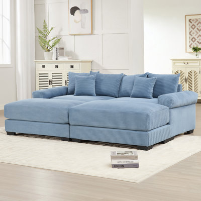 Canapé modulaire surdimensionné 82,6 po Cloud