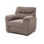 Chaise exquise avec accoudoirs évasés et garniture cloutée, alliant confort et style pour un ajout parfait à l'espace de vie-1588296142