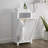Wood Cabinet Laundry Hamper-56822487