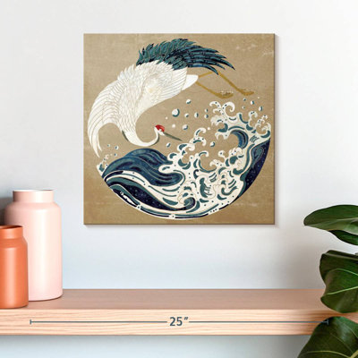 Grue Brampt et vague Yin Yang