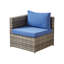 Ensemble de conversation modulaire avec coussins Salkeld