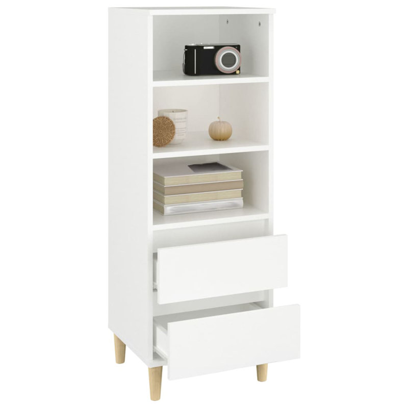 Kihana 40cm Sideboard, White/Oak
