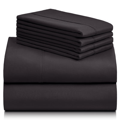Luxclub 4 PC Aqua Silky Soft Cooling Deep Pocket Performance Sheet Set