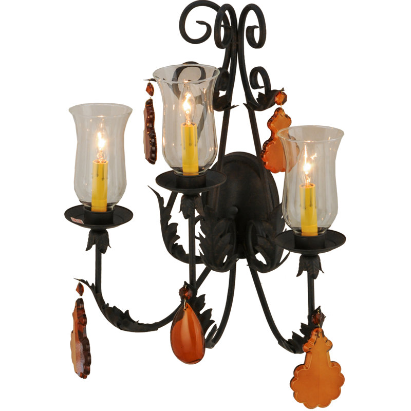 French Elegance Candle Wall Light
