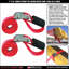 Paquet de 2 attaches à sangle à sangle pour cinch 1 po x 6 pi Snap-Loc 1 500 lb